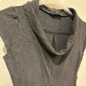 Gray one piece dress